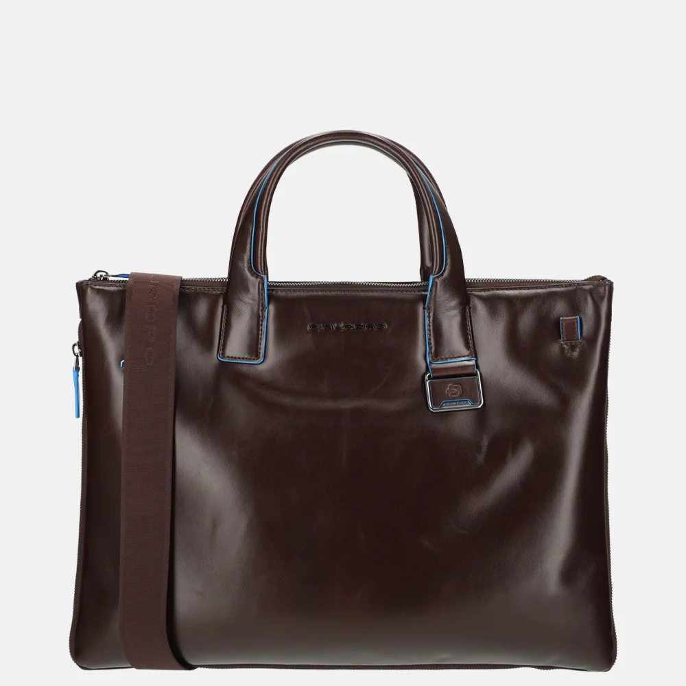 Piquadro laptoptas bruin